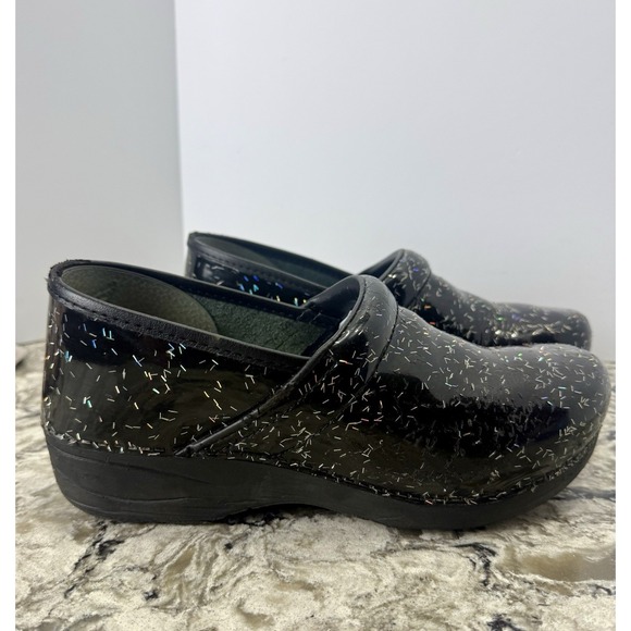 DANSKO XP 2.0 Professional EU 41 US 10.5-11 Black CONFETTI Spark Nurse Clogs - Picture 12 of 12